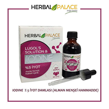 KIRLANGIÇ OTU DAMLASI 50 ML + İYOT DAMLASI 50 ML MUHTEŞEM SET