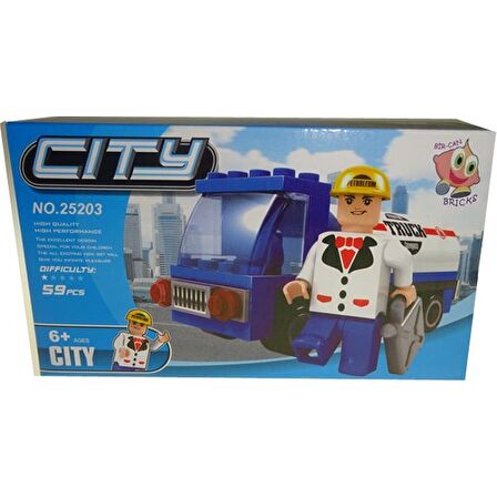 Bricks 59 Parça City Lego Seti 25203