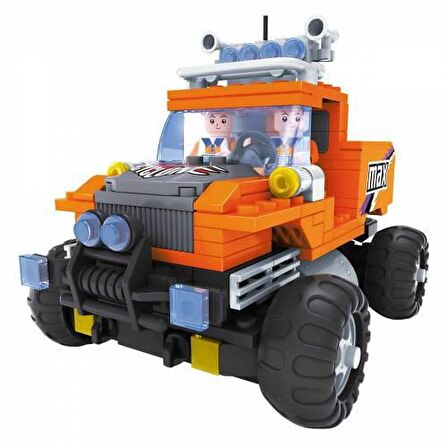 Ausini - Asya Brick 25501 City Serisi, Off Road Jeep 254 Parça