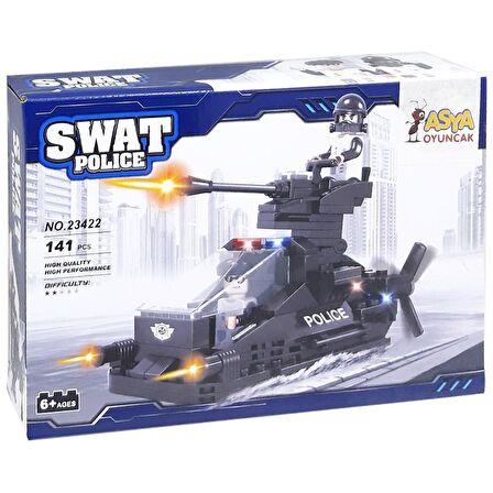 Ant Bricks Swat Police 23422 141 Parça Lego Lisanslı Ürün