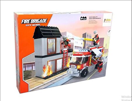 Ant Bricks İtfaiye Seti 374 Parça 21704