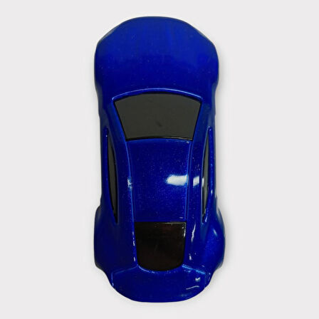 Metal Mini Arabalar  8 cm - Mavi - 2