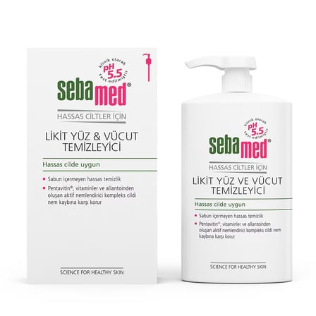 Sebamed Yüz ve Vücut Temizleyici Likit 300 ML (5 Li Set)
