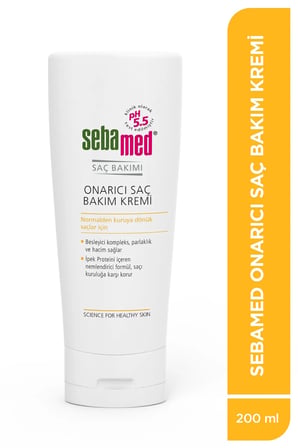 Sebamed Onarıcı Saç Bakım Kremi 200 ML (3 Lü Set)