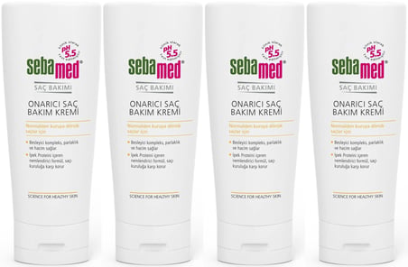 Sebamed Onarıcı Saç Bakım Kremi 200 ML (4 Lü Set)