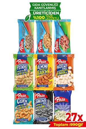 Lezzeti Keşfet Lüx Paket 990 gr - 27 Paket