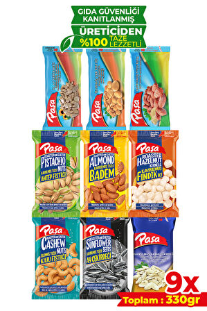 Lezzeti Keşfet 330 gr - 9 Paket (1. KALİTE)