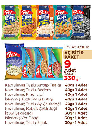 Lezzeti Keşfet 330 gr - 9 Paket (1. KALİTE)