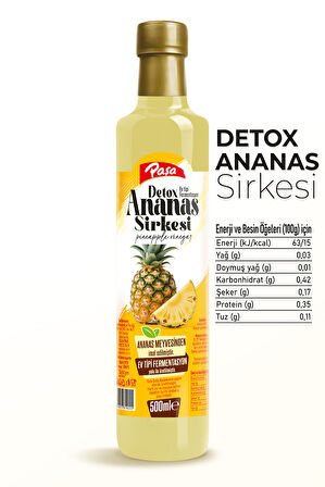 Detoks Ananas Sirkesi 500 ml