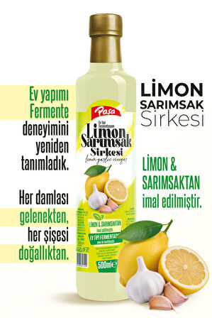 Limon Sarımsak Sirkesi 500 ml