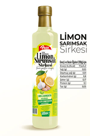 Limon Sarımsak Sirkesi 500 ml