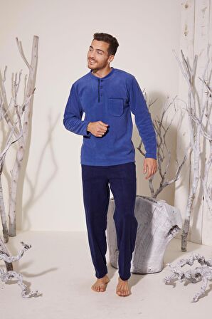 KLY Midi Yaka Polar Pijama 7306 
