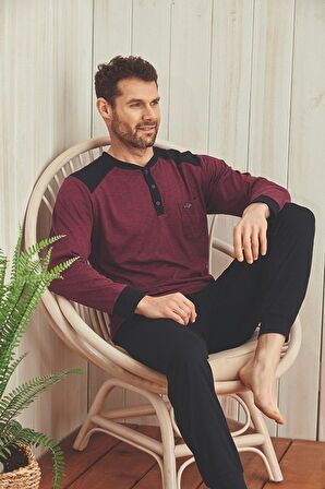 KLY Uzun Kol pijama ve Kısa Kol Şort Takım 5035