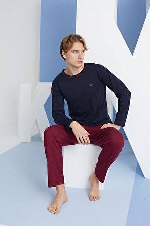 KLY 9241 O.YAKA PİJAMA TAKIM