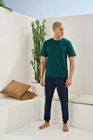 KLY 2114  O YAKA PİJAMA TAKIMI