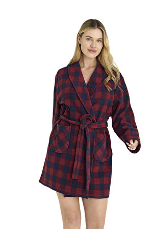 Kly Kadın Bordo Sabahlık 279 