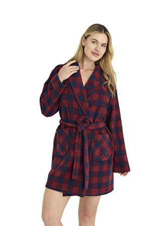 Kly Kadın Bordo Sabahlık 279 