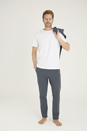 KLY 5045 Üçlü Gömlek & Pantolon & Eşofman Takım