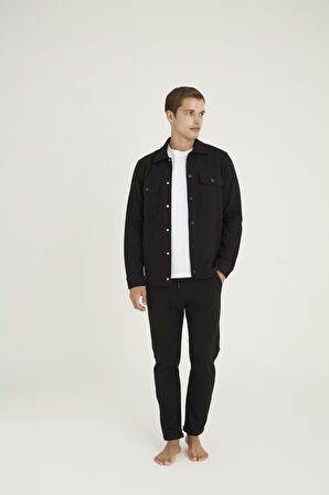 KLY 5045 Üçlü Gömlek & Pantolon & Eşofman Takım