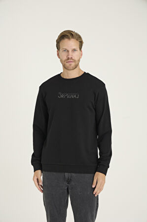 KLY Erkek Pamuklu Basic Sweatshirt 407 