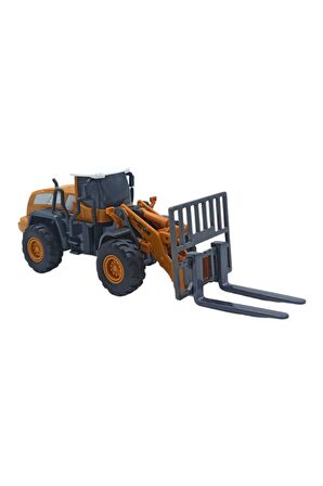 Metal Uçlu Oyuncak Forklift ile Küçük İşçiler Büyük İşler Başarsın!