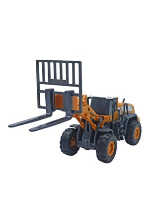 Metal Uçlu Oyuncak Forklift ile Küçük İşçiler Büyük İşler Başarsın!