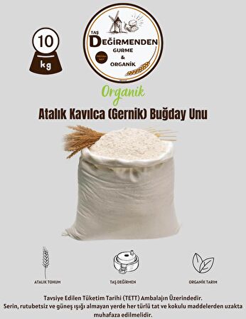 Organik Atalık Kavılca (Gernik) Buğday Unu - 10 Kilo