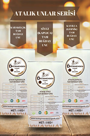 Atalık Unlar Seti 1 (Siyez-Karakılçık-Kavılca)