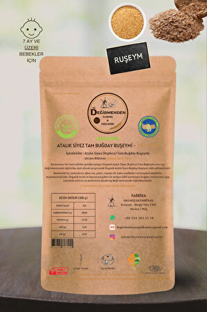 Organik Atalık Siyez Buğday Ruşeymi - 300 Gram