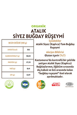 Atalık Siyez Buğday Ruşeymi - 300 Gram