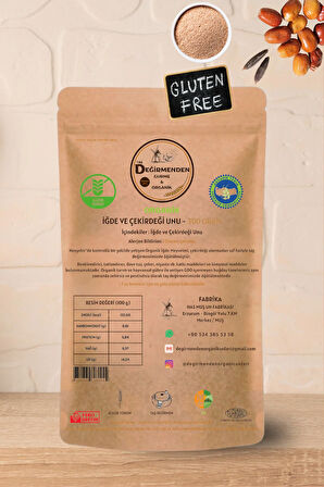 Organik İğde Ve Çekirdeği Unu (Gluten İçermez) - 300 Gram
