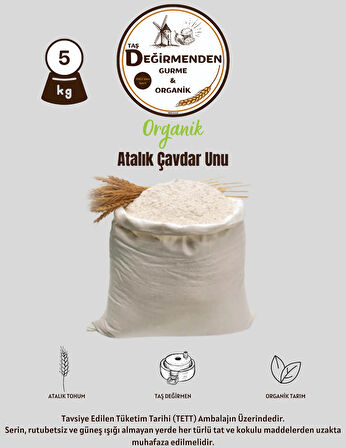 Organik Atalık Çavdar Unu - 5 Kilo