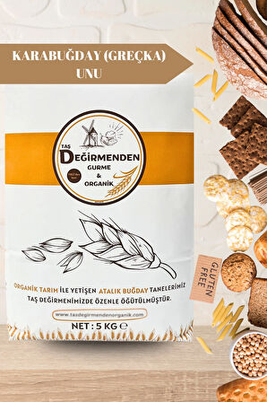 Atalık Karabuğday (Greçka) Unu (Gluten İçermez) - 5 Kilo