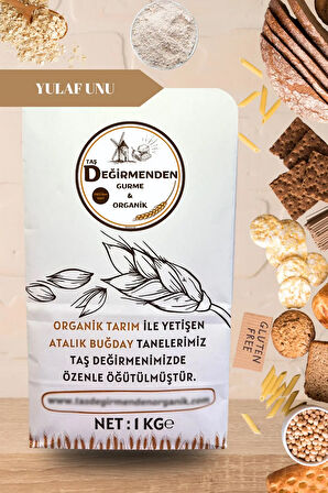 Organik Atalık Tam Yulaf Unu (Gluten İçermez) - 1 Kilo