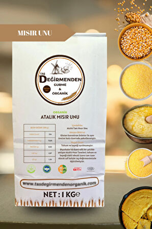 Organik Atalık Mısır Unu - 1 Kilo