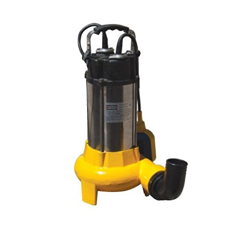 Attlas V1100D-F Döküm Gövdeli Atık Su Pompası 1,5 Hp - A0801004