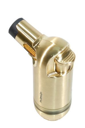 Parmida 3 Torch Pürmüz Gold Masa Tipi Metal Puro Çakmağı - TR9240