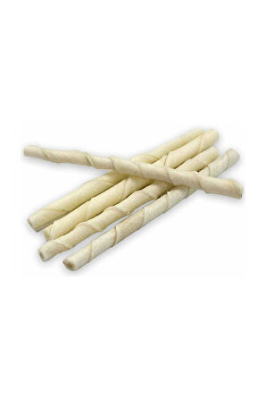 Dental Twists - Beyaz Burgu Çubuk - 100'lü Mega Paket -