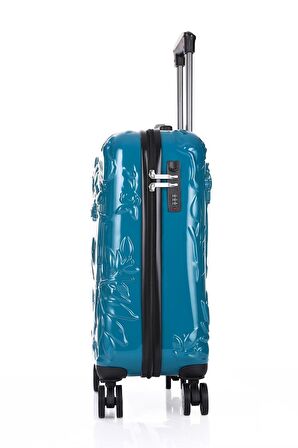 ÇÇS 5217 KURU KAFA POLİKARBON 3 LÜ VALİZ SETİ