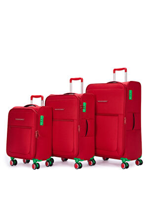 14BNT2800 Polipropilen 3 lü Valiz Seti