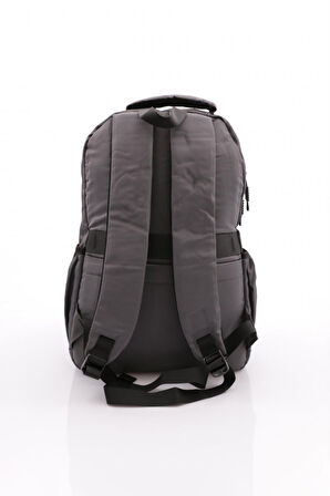 Dark Grey Backpack -Günlük Çok Kaliteli Sırt Çantası