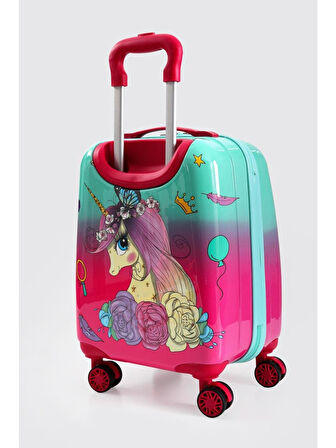 Ççs Unicorn Desenli Ultra Hafif Çocuk Valizi 5256