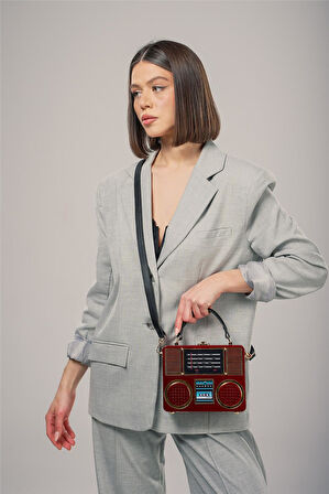 ÇÇS Kadın 17817 Radyo Görünümlü Konsept Çanta