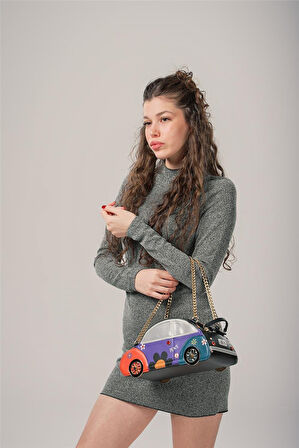 ÇÇS Kadın 17819 Araba Görünümlü Konsept Çanta