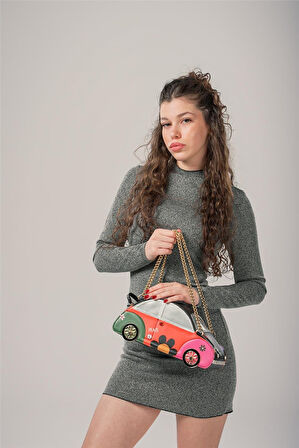 ÇÇS Kadın 17819 Araba Görünümlü Konsept Çanta