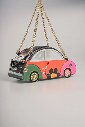 ÇÇS Kadın 17819 Araba Görünümlü Konsept Çanta