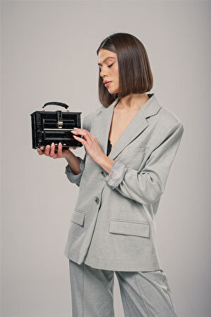 ÇÇS Kadın 17820 Piyano Görünümlü Konsept Çanta