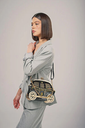 ÇÇS Kadın 17821 Araba Görünümlü Konsept Çanta
