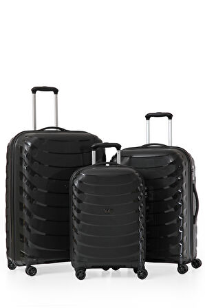 ÇÇS 5263 Polipropilen 3 lü Valiz Seti