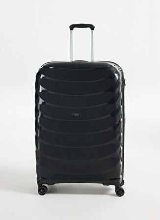 Discovery Expedition Siyah Çekçekli Sert Valiz DSC-5263 B.Boy